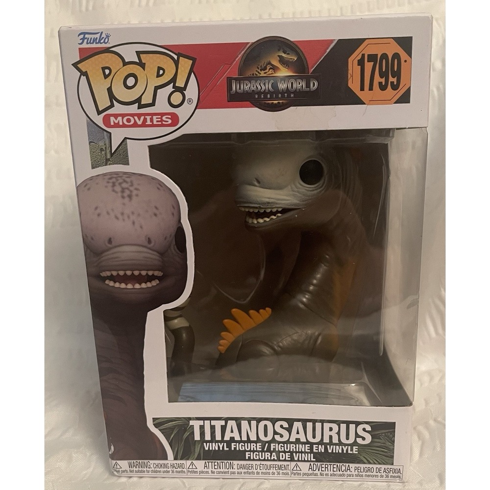 Funko Pop! Vinyl Movies Titanosaurus #1799 Jurassic World Rebirth New